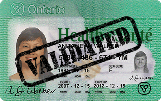 Ontario Health Card